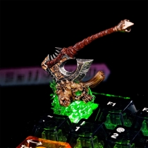 WOW Bloodroar Metal / Resin Artisan Keycaps for Mechanical Gaming Keyboard